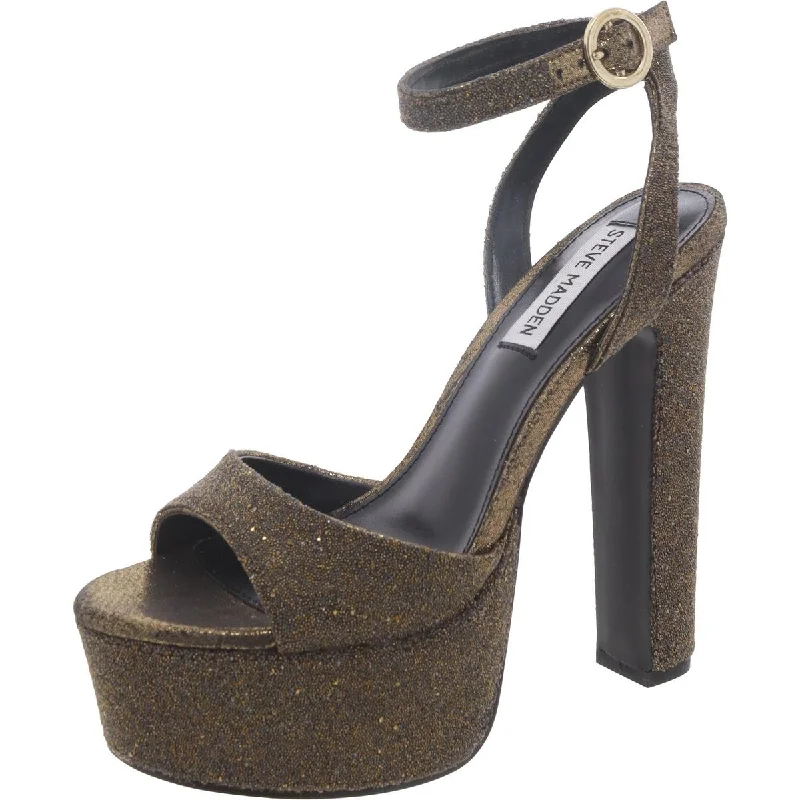 Women's Ankle - Strap Sandals with a Block Heel in Red for a Sophisticated StyleSkyla Womens Buckle Textured Platform Sandals Women's Ankle - Strap Sandals with a Block Heel in Red for a Sophisticated StyleSkyla Womens Buckle Textured Platform Sandals