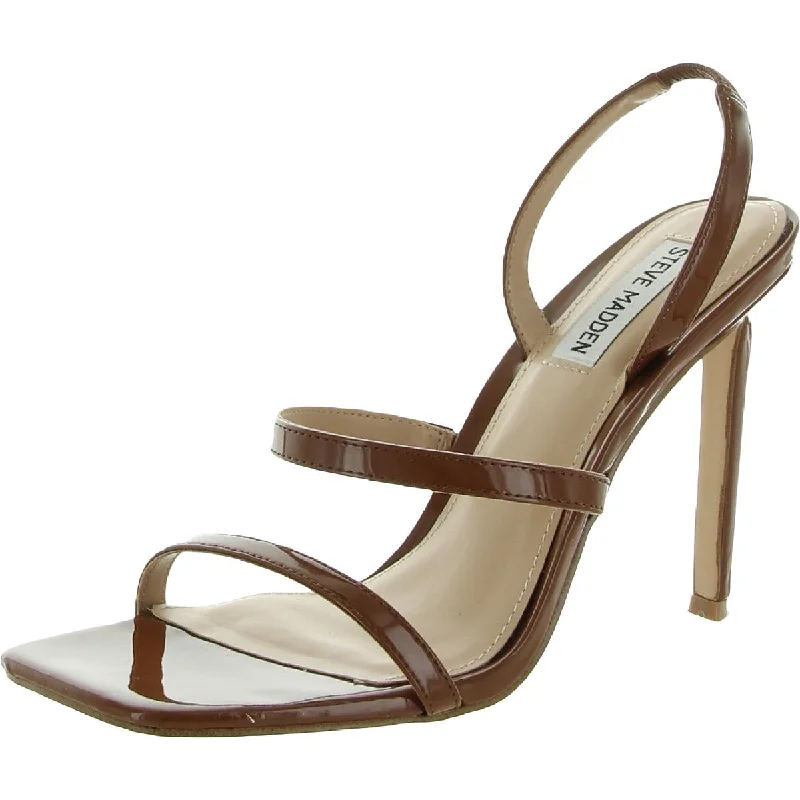 Women's Leather - Strapped Sandals with a Braided Detail in Brown for a Rustic AppealSteve Madden Women's Gracey Faux Leather Strappy Slingback Heeled Sandal Women's Leather - Strapped Sandals with a Braided Detail in Brown for a Rustic AppealSteve Madden Women's Gracey Faux Leather Strappy Slingback Heeled Sandal