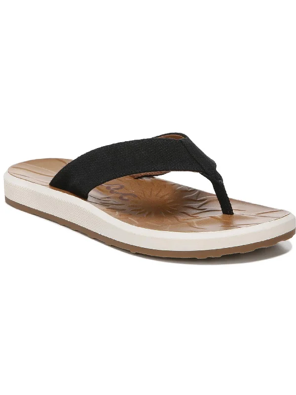 Women's Sandals with a Glitter - Coated Strap in Gold for a Sparkly Summer OutfitSunny Womens Canvas Slip On Flip-Flops Women's Sandals with a Glitter - Coated Strap in Gold for a Sparkly Summer OutfitSunny Womens Canvas Slip On Flip-Flops