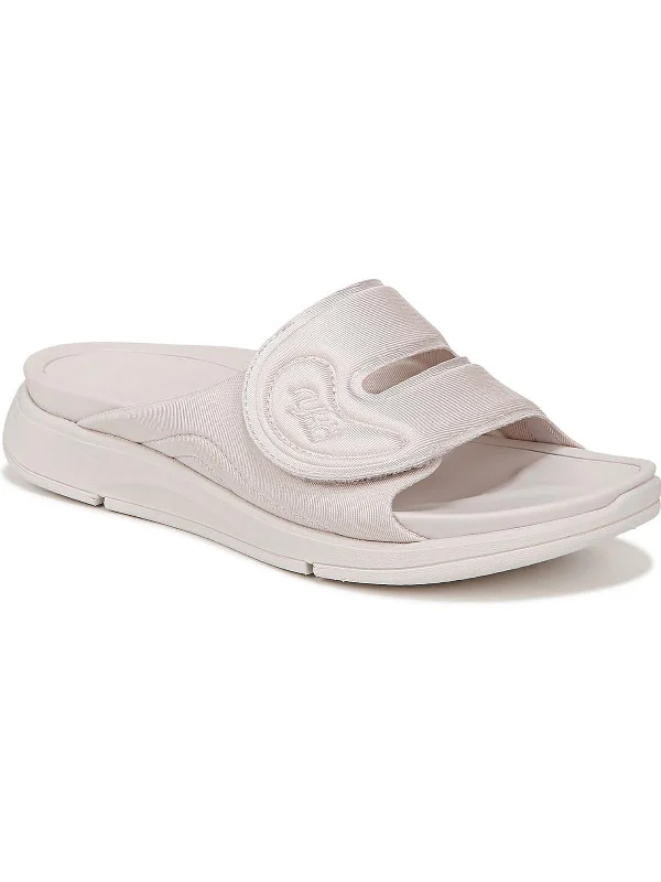 Elastic - Strap Women's Sandals with a Padded Toe in Teal for Easy On - and - OffTao Recovery Womens Satin Lightweight Slide Sandals Elastic - Strap Women's Sandals with a Padded Toe in Teal for Easy On - and - OffTao Recovery Womens Satin Lightweight Slide Sandals