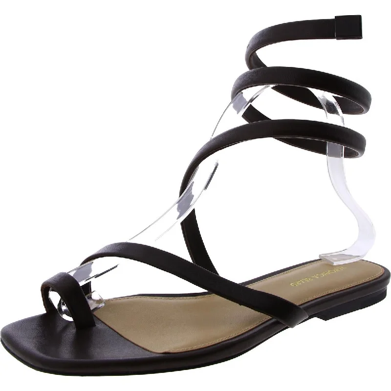 Women's Sandals with a Glitter - Coated Strap in Gold for a Sparkly Summer OutfitVeronica Beard Womens Leather Toe Ring Strappy Sandals Women's Sandals with a Glitter - Coated Strap in Gold for a Sparkly Summer OutfitVeronica Beard Womens Leather Toe Ring Strappy Sandals