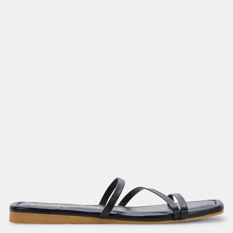 Shock - Absorbing Women's Sandals with a Soft Insole in Black for Active LifestylesVINNY SANDALS BLACK STELLA Shock - Absorbing Women's Sandals with a Soft Insole in Black for Active LifestylesVINNY SANDALS BLACK STELLA