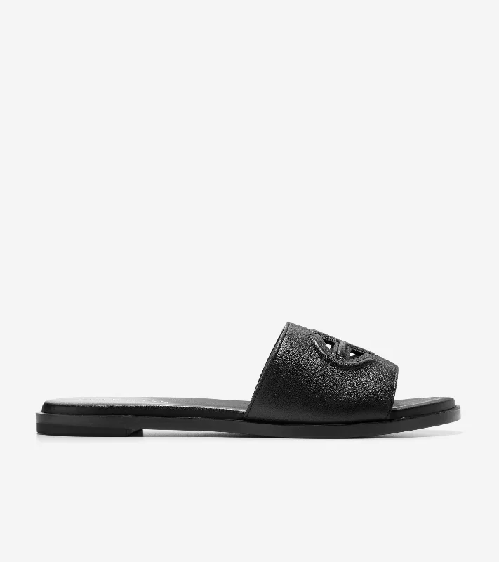 Orthopedic Women's Sandals with Arch Support in Gray for Foot HealthWomen's Flynn Logo Slide Sandal Orthopedic Women's Sandals with Arch Support in Gray for Foot HealthWomen's Flynn Logo Slide Sandal