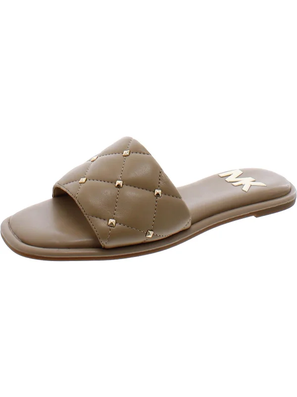 Orthopedic Women's Sandals with Arch Support in Gray for Foot HealthWomens Faux Leather Slide Sandals Orthopedic Women's Sandals with Arch Support in Gray for Foot HealthWomens Faux Leather Slide Sandals