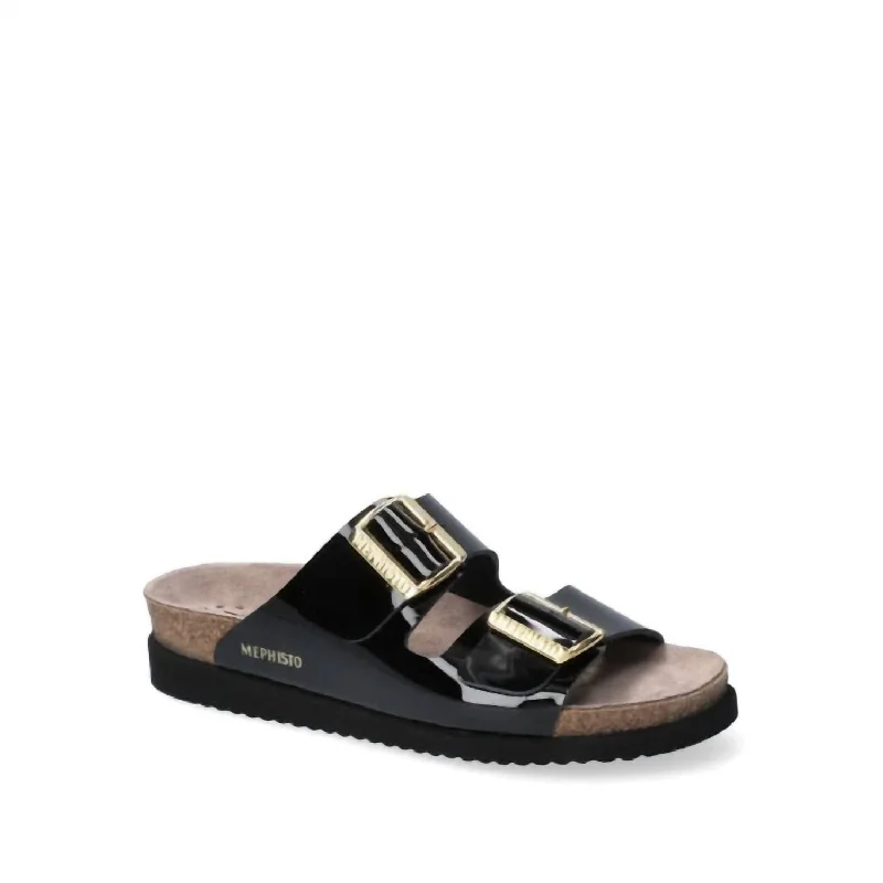Child - Friendly Women's Sandals with a Secure Buckle in Purple for Moms on the GoWomen's Hester Sandal In Black Child - Friendly Women's Sandals with a Secure Buckle in Purple for Moms on the GoWomen's Hester Sandal In Black