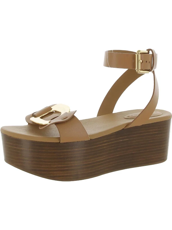 Women's Flat Slide Sandals with a Memory Foam Insole in White for All - Day ComfortWomens Leather Buckle Platform Sandals Women's Flat Slide Sandals with a Memory Foam Insole in White for All - Day ComfortWomens Leather Buckle Platform Sandals