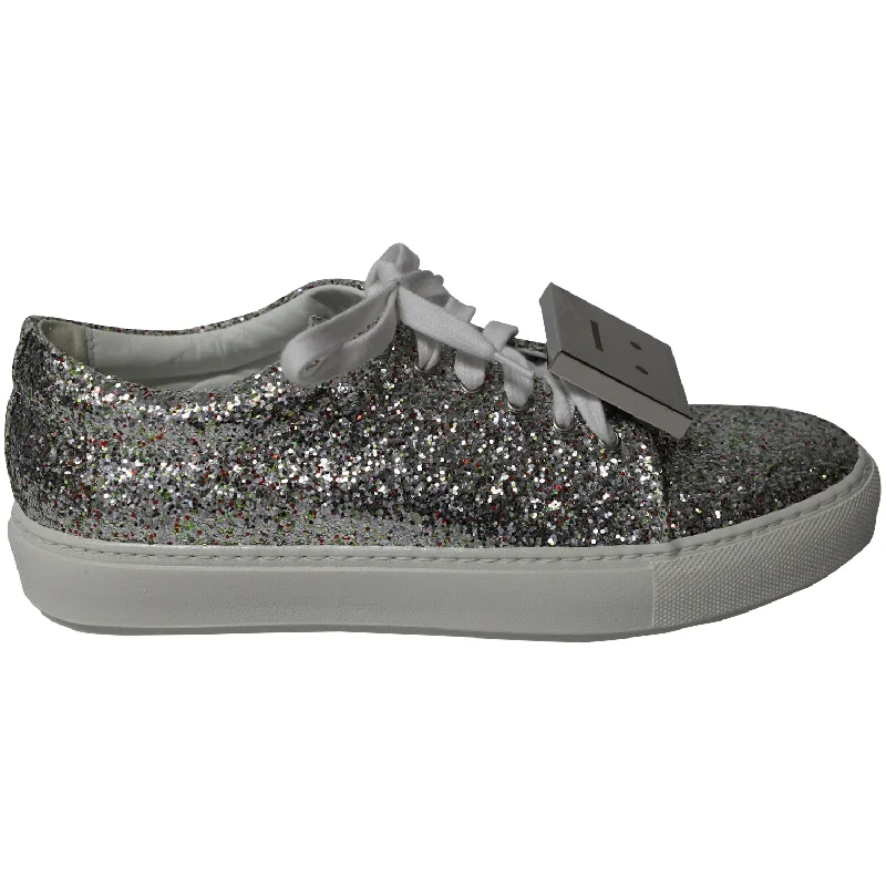 Patterned Print Women's Sneakers in Floral Designs for a Feminine and Fashion - Forward LookAcne Studios Metallic Adriana Spark Sneakers in Silver Glitter Patterned Print Women's Sneakers in Floral Designs for a Feminine and Fashion - Forward LookAcne Studios Metallic Adriana Spark Sneakers in Silver Glitter