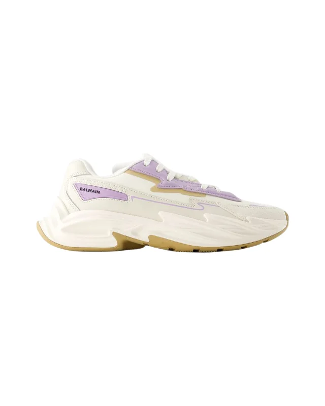 Lace - Up Women's Athletic Sneakers with Shock - Absorbing Midsoles for Intense WorkoutsB-Dr4g0n Sneakers - Balmain - Synthetic Leather - Beige Lace - Up Women's Athletic Sneakers with Shock - Absorbing Midsoles for Intense WorkoutsB-Dr4g0n Sneakers - Balmain - Synthetic Leather - Beige
