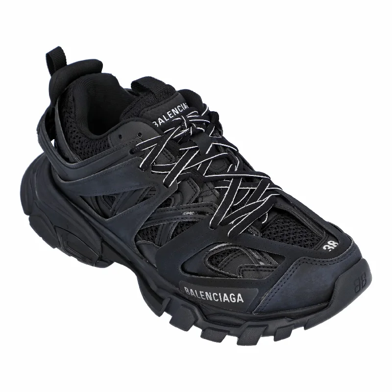 Lace - Up Women's Athletic Sneakers with Shock - Absorbing Midsoles for Intense WorkoutsBalenciaga Women's Track Sneaker in Black Lace - Up Women's Athletic Sneakers with Shock - Absorbing Midsoles for Intense WorkoutsBalenciaga Women's Track Sneaker in Black