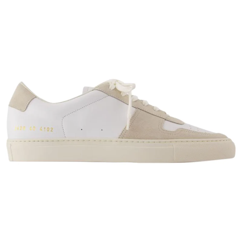 Women's Sneakers with Hidden Wedges for a Subtle Height Boost and Added StyleBball Duo Sneakers - COMMON PROJECTS - Leather - White Women's Sneakers with Hidden Wedges for a Subtle Height Boost and Added StyleBball Duo Sneakers - COMMON PROJECTS - Leather - White