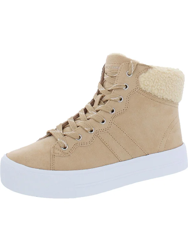 Sparkly Rhinestone - Embellished Women's Sneakers for a Glamorous and Eye - Catching LookDapyr Womens Faux Suede High Top Casual and Fashion Sneakers Sparkly Rhinestone - Embellished Women's Sneakers for a Glamorous and Eye - Catching LookDapyr Womens Faux Suede High Top Casual and Fashion Sneakers