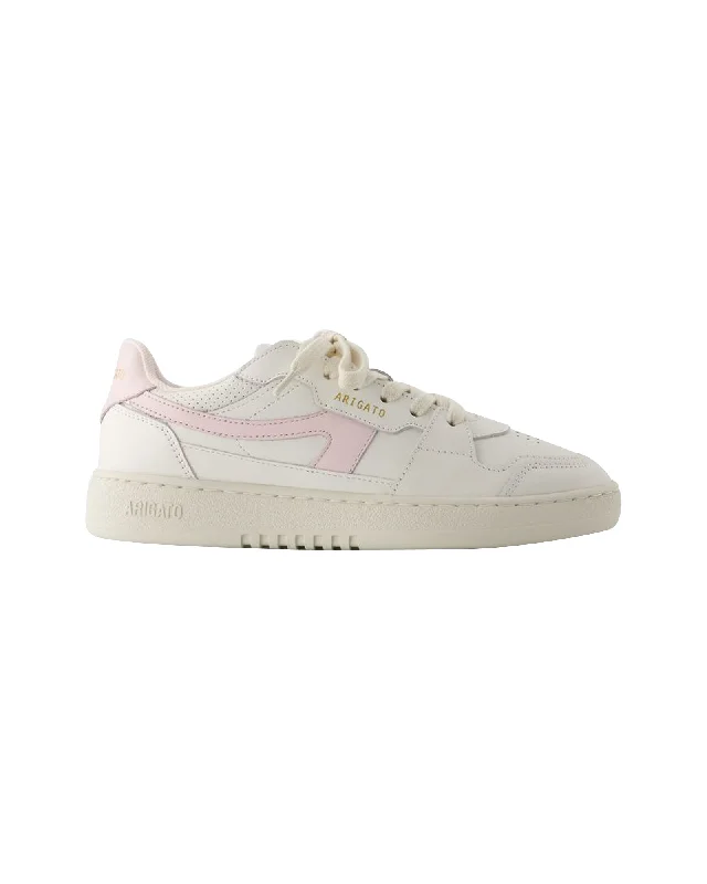 Smart - Tech Women's Sneakers with Fitness Tracking Features for Active Lifestyle EnthusiastsDice A Sneakers - Axel Arigato - Leather - White/Pink Smart - Tech Women's Sneakers with Fitness Tracking Features for Active Lifestyle EnthusiastsDice A Sneakers - Axel Arigato - Leather - White/Pink