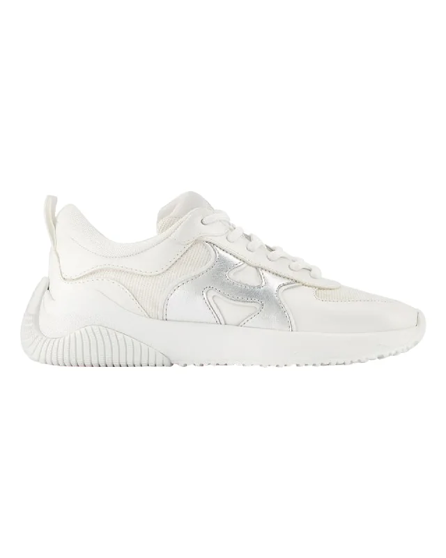 Foldable Women's Travel Sneakers for Compact Storage in LuggageH597 Sneakers - Hogan - White - Leather Foldable Women's Travel Sneakers for Compact Storage in LuggageH597 Sneakers - Hogan - White - Leather
