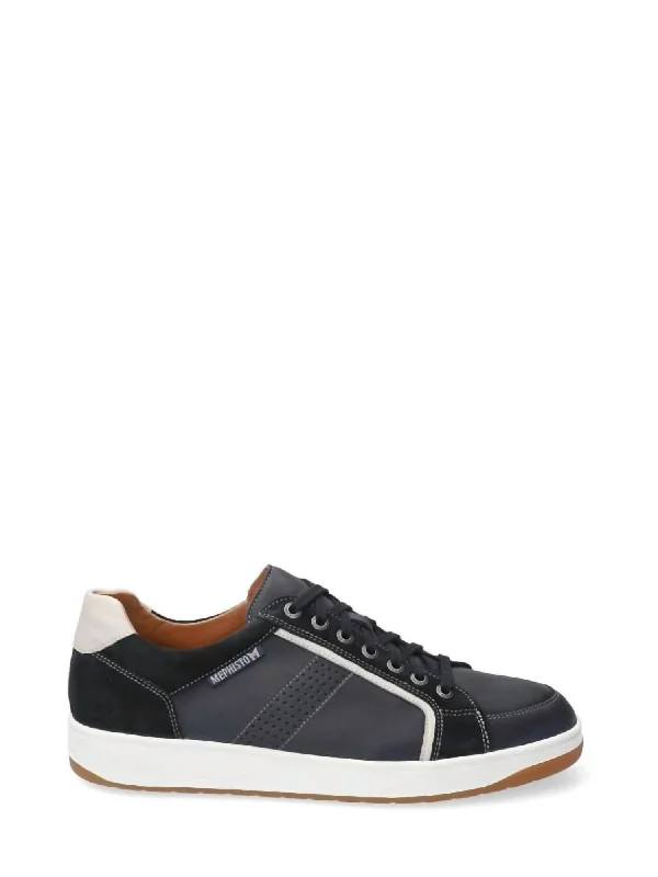 Chunky - Sole Women's Platform Sneakers in White for a Trendy Street Style LookMen's Harrison Sneaker In Navy Chunky - Sole Women's Platform Sneakers in White for a Trendy Street Style LookMen's Harrison Sneaker In Navy