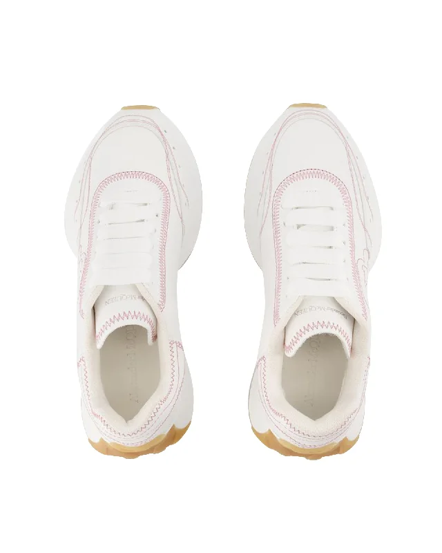 Women's Sneakers with Removable Insoles for Easy Cleaning and CustomizationOversized Sneakers - Alexander Mcqueen - Multi - Leather Women's Sneakers with Removable Insoles for Easy Cleaning and CustomizationOversized Sneakers - Alexander Mcqueen - Multi - Leather