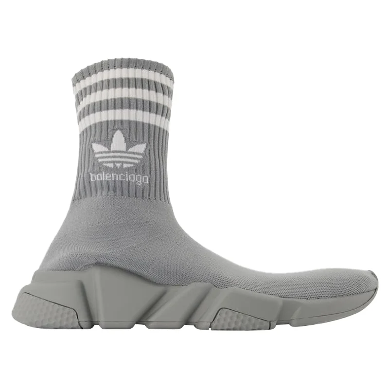 Women's Sneakers with Memory Foam Insoles for Exceptional Cushioning and ComfortSpeed Lt Adidas Sneakers - Balenciaga - Grey/Logo White Women's Sneakers with Memory Foam Insoles for Exceptional Cushioning and ComfortSpeed Lt Adidas Sneakers - Balenciaga - Grey/Logo White