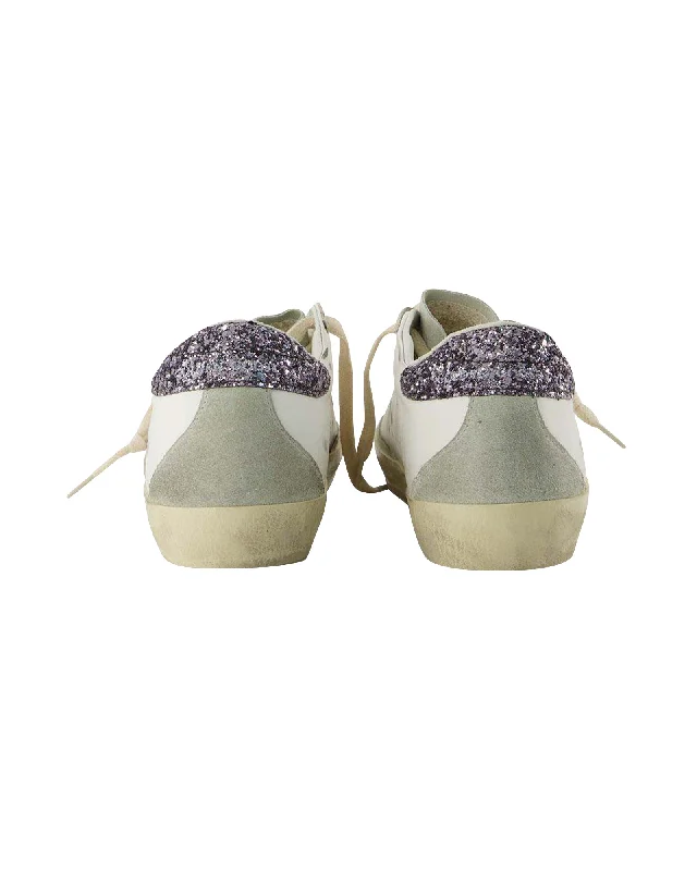 Vegan - Friendly Women's Sneakers Made from Recycled Materials for an Eco - Conscious ChoiceSuper-Star Sneakers - Golden Goose - Multi - Leather Vegan - Friendly Women's Sneakers Made from Recycled Materials for an Eco - Conscious ChoiceSuper-Star Sneakers - Golden Goose - Multi - Leather