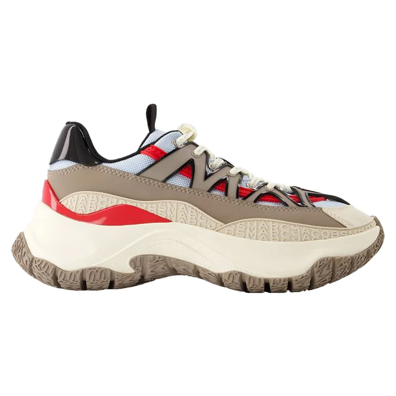 Breathable Mesh Women's Running Sneakers with Reflective Trim for Nighttime JoggingThe Lazy Hiker Sneakers - Marc Jacobs - Synthetic - Grey Breathable Mesh Women's Running Sneakers with Reflective Trim for Nighttime JoggingThe Lazy Hiker Sneakers - Marc Jacobs - Synthetic - Grey