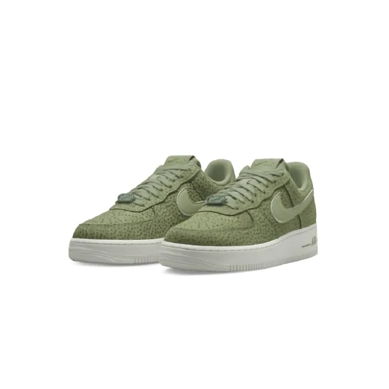 Water - Resistant Women's Hiking Sneakers with Traction Outsoles for Outdoor AdventuresWomen's Air Force 1 '07 Prm Sneakers In Sesame/oil Green-Light Bone Water - Resistant Women's Hiking Sneakers with Traction Outsoles for Outdoor AdventuresWomen's Air Force 1 '07 Prm Sneakers In Sesame/oil Green-Light Bone
