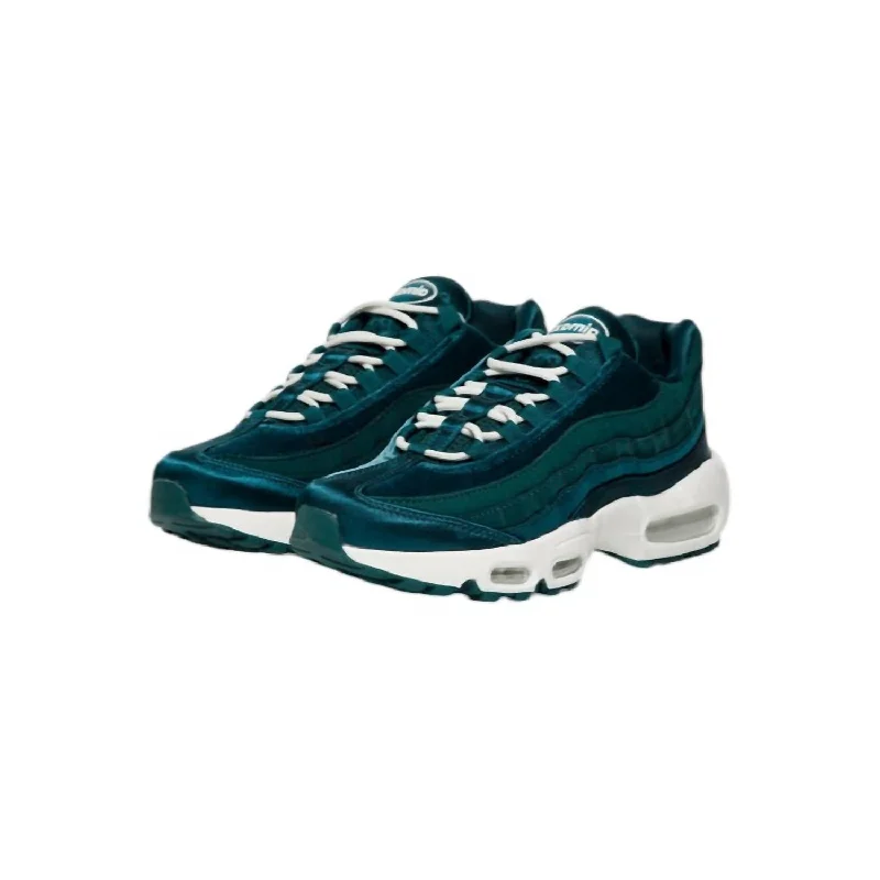 Foldable Women's Travel Sneakers for Compact Storage in LuggageWomen's Air Max 95 Sneakers In Dark Atomic Teal Foldable Women's Travel Sneakers for Compact Storage in LuggageWomen's Air Max 95 Sneakers In Dark Atomic Teal