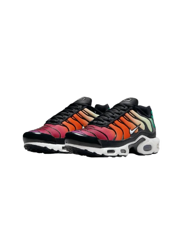 Lightweight Knit Women's Sneakers with Arch Support for All - Day ComfortWomen's Air Max Plus Sneakers In Black/white-Viotech-Team Red Lightweight Knit Women's Sneakers with Arch Support for All - Day ComfortWomen's Air Max Plus Sneakers In Black/white-Viotech-Team Red
