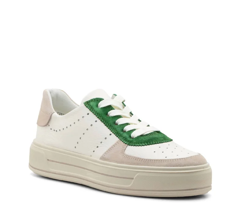 Women's Sneakers with Heel - Stabilizing Technology for Better Balance During RunningWomen's Calgary Sneakers In Shell/cream/grass Women's Sneakers with Heel - Stabilizing Technology for Better Balance During RunningWomen's Calgary Sneakers In Shell/cream/grass