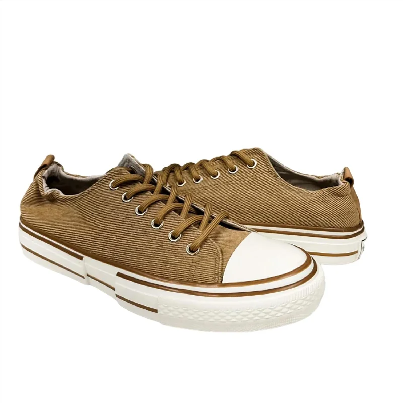 Foldable Women's Travel Sneakers for Compact Storage in LuggageWomen's Driana Sneaker In Tan Foldable Women's Travel Sneakers for Compact Storage in LuggageWomen's Driana Sneaker In Tan
