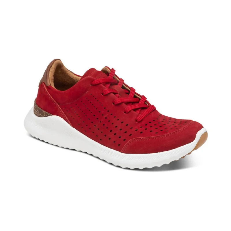 Slip - On Women's Canvas Sneakers in Navy for Easy and Effortless WearWomen's Laura Arch Support Sneakers In Red Slip - On Women's Canvas Sneakers in Navy for Easy and Effortless WearWomen's Laura Arch Support Sneakers In Red