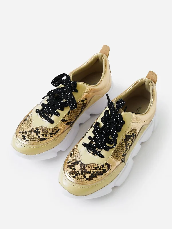 Foldable Women's Travel Sneakers for Compact Storage in LuggageWomen's Palmer Sneaker In Natural Snake Foldable Women's Travel Sneakers for Compact Storage in LuggageWomen's Palmer Sneaker In Natural Snake