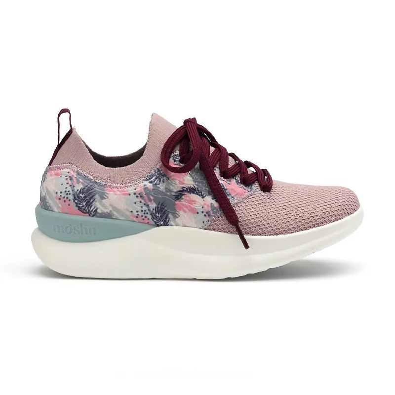 Water - Resistant Women's Hiking Sneakers with Traction Outsoles for Outdoor AdventuresWomen's Pulse Sneakers In Pale Mauve Brush Water - Resistant Women's Hiking Sneakers with Traction Outsoles for Outdoor AdventuresWomen's Pulse Sneakers In Pale Mauve Brush