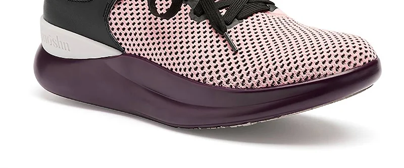 Lace - Up Women's Athletic Sneakers with Shock - Absorbing Midsoles for Intense WorkoutsWomen's Rhythm Sneakers In Quartz Pink Lace - Up Women's Athletic Sneakers with Shock - Absorbing Midsoles for Intense WorkoutsWomen's Rhythm Sneakers In Quartz Pink