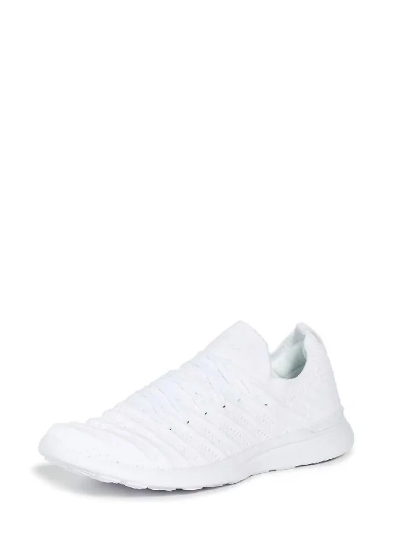 Women's Sneakers with Removable Insoles for Easy Cleaning and CustomizationWomen's Techloom Wave Sneakers In White/white Women's Sneakers with Removable Insoles for Easy Cleaning and CustomizationWomen's Techloom Wave Sneakers In White/white