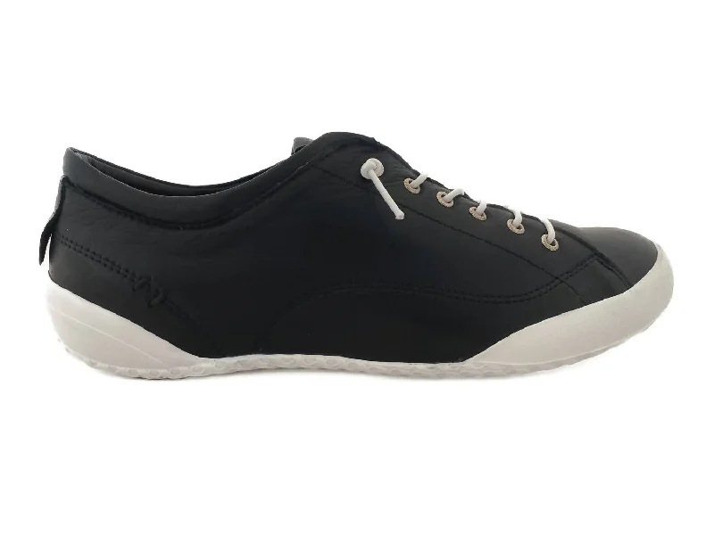 Breathable Mesh Women's Running Sneakers with Reflective Trim for Nighttime JoggingWomen's Tessa Leather Sneaker In Black Breathable Mesh Women's Running Sneakers with Reflective Trim for Nighttime JoggingWomen's Tessa Leather Sneaker In Black