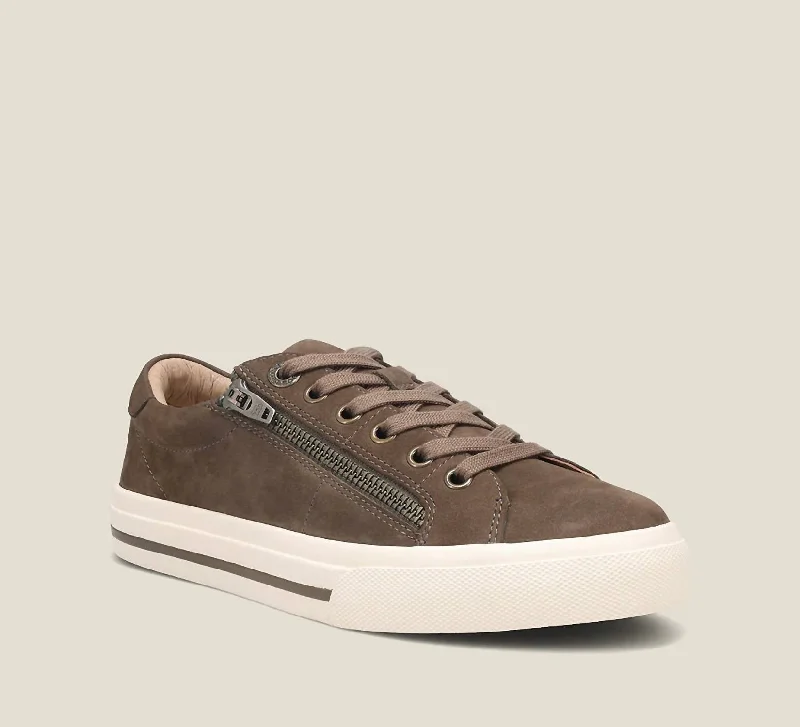 Women's Sneakers with Hidden Wedges for a Subtle Height Boost and Added StyleWomen's Z Soul Luxe Sneakers In Dark Taupe Nubuck Women's Sneakers with Hidden Wedges for a Subtle Height Boost and Added StyleWomen's Z Soul Luxe Sneakers In Dark Taupe Nubuck